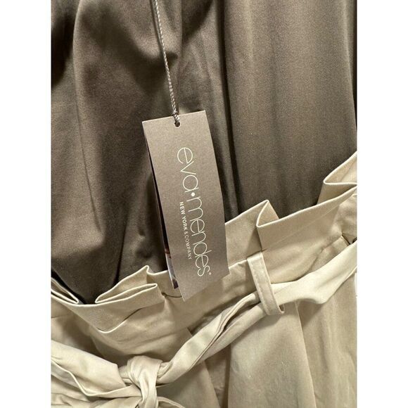 NWT Eva Mendes New York & Company Scoop Neck Midi Dress Large - Picture 2 of 9